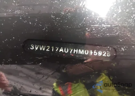 2017 Volkswagen Golf Tsi S 4-Door/Tsi Se 4-Door/Tsi Sel 4-Door/Tsi Wolfsburg Edition 4-Door из США, поврежденный, VIN 3VW217AU7HM015925